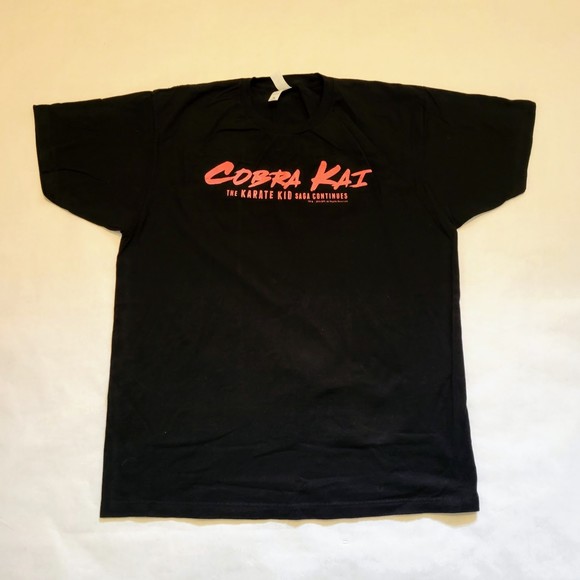 Cobra Kai The Karate Kid Saga Continues Netflix Promo Tee. Size XL - Picture 1 of 5